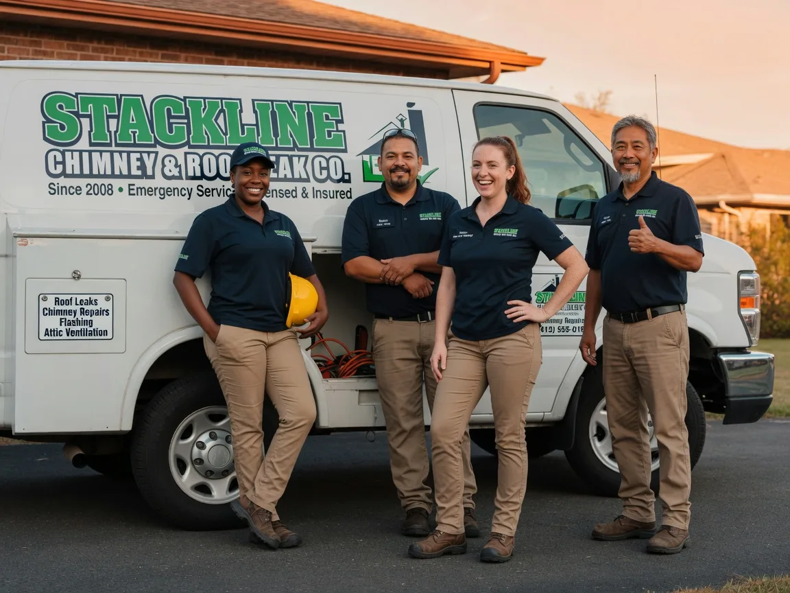 Chimney flashing repair company in Schroeder, MN